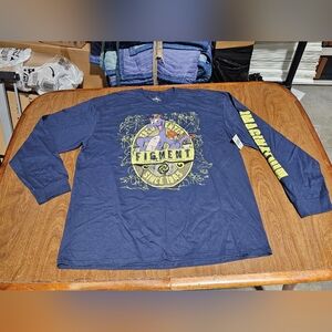 Disney Figment Graphic Tee in Navy and Yellow